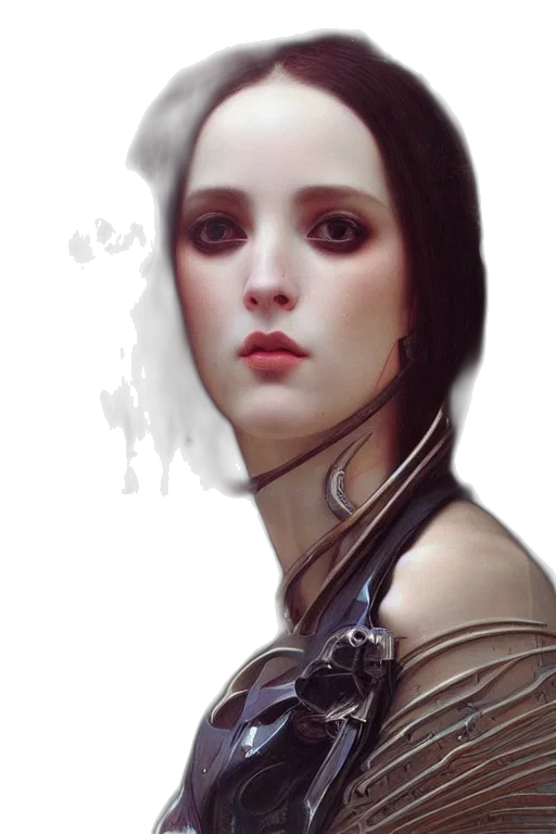 robot, face, jewelry, mask transparent PNG cut-out