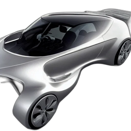 car, robot, 3d render, concept art transparent PNG cut-out