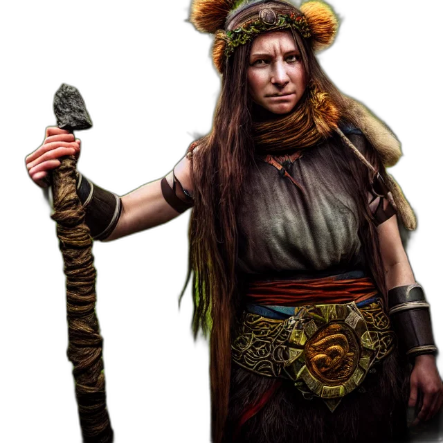 staff, sword, weapon, fantasy art transparent PNG cut-out