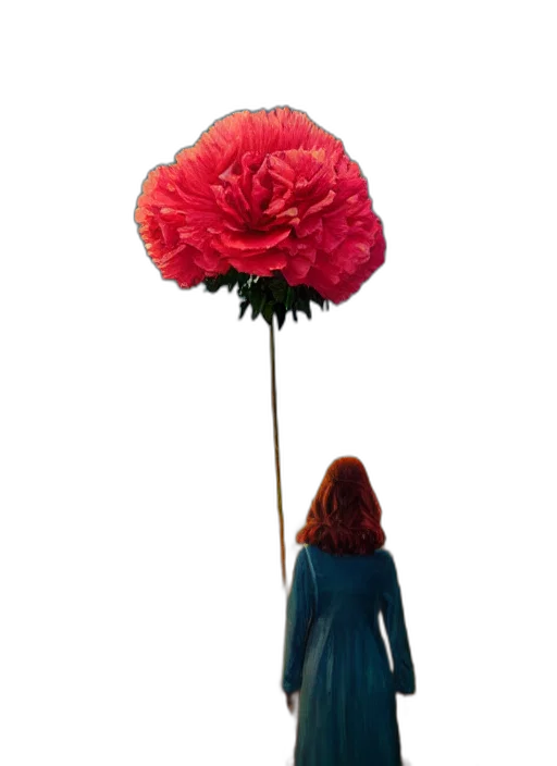 flower, umbrella, crown, dress transparent PNG cut-out
