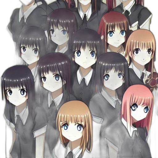staff, anime, pixel art, cartoon transparent PNG cut-out