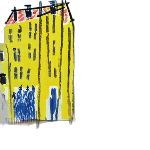 building, dress, concept art, watercolor transparent PNG cut-out