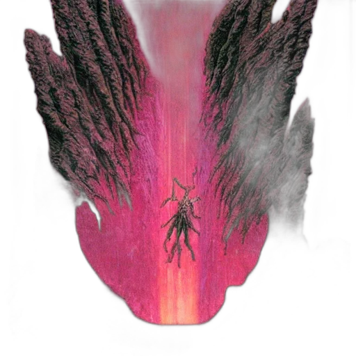 dragon, creature, crown, hair transparent PNG cut-out