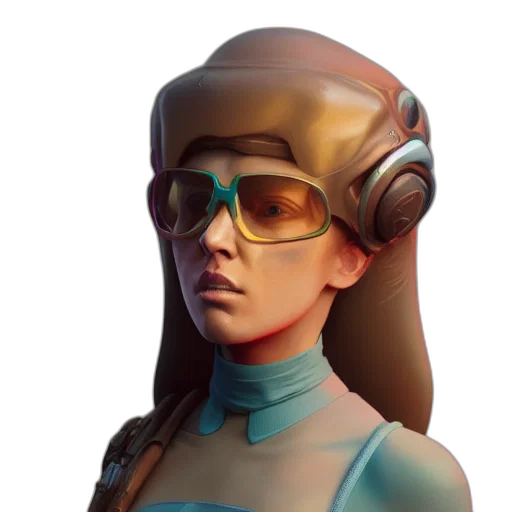 face, mask, robot, staff transparent PNG cut-out