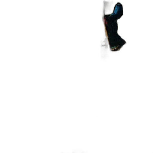 shoes, dress, hat, staff transparent PNG cut-out