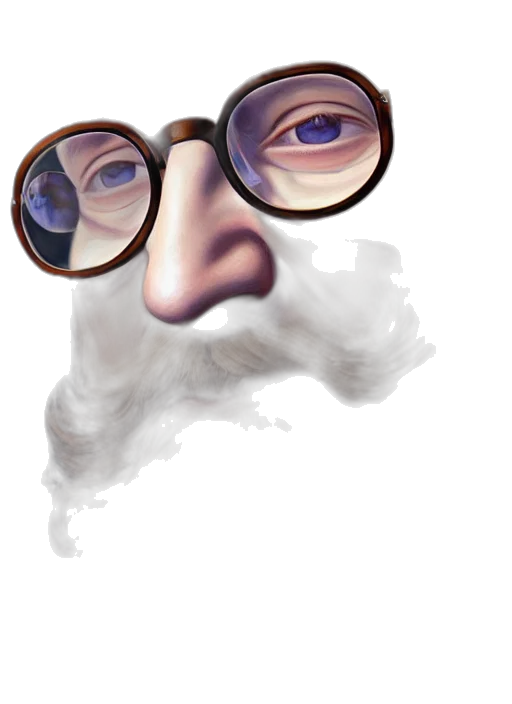 face, mask, staff, creature transparent PNG cut-out