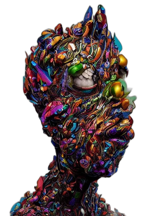 mask, jewelry, face, robot transparent PNG cut-out