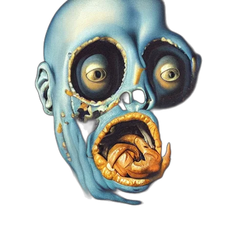 mask, face, creature, robot transparent PNG cut-out