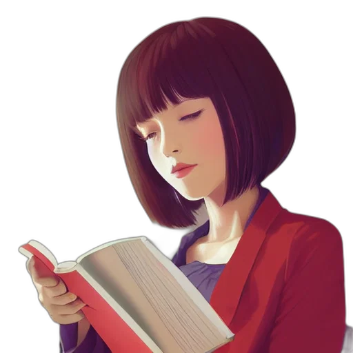 face, jacket, staff, robot transparent PNG cut-out