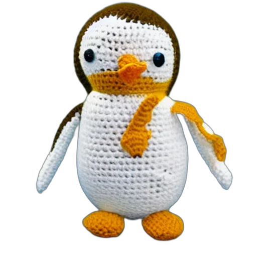 staff, animal, 3d render, pixel art transparent PNG cut-out