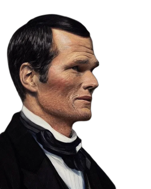 face, photorealistic, comic book art, concept art transparent PNG cut-out
