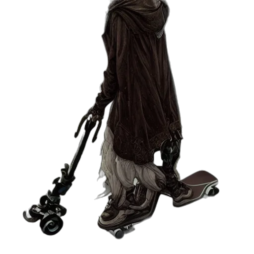 staff, dress, fantasy art, concept art transparent PNG cut-out