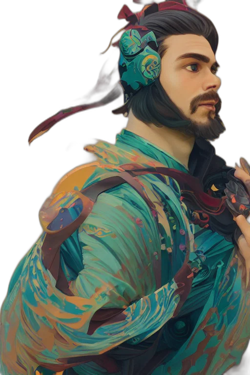 jacket, face, creature, mask transparent PNG cut-out