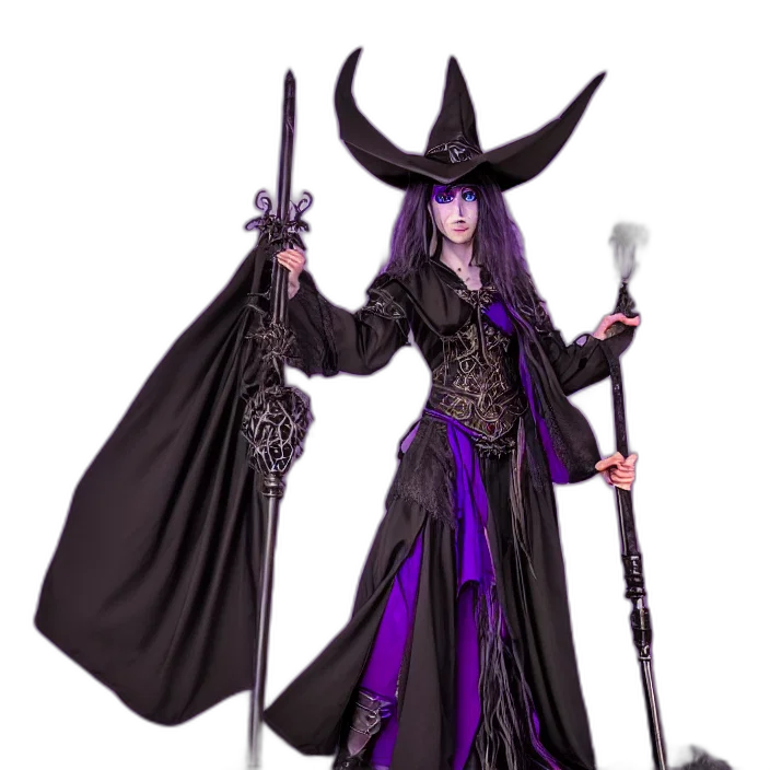 staff, concept art, fantasy art, 3d render transparent PNG cut-out