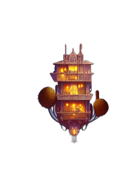 furniture, crown, building, staff transparent PNG cut-out