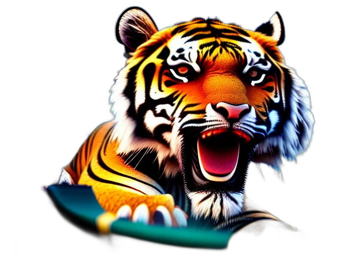 animal, 3d render, photorealistic, pixel art transparent PNG cut-out