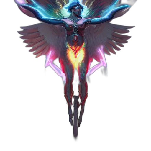 staff, dragon, concept art, fantasy art transparent PNG cut-out