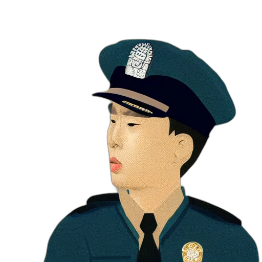 staff, face, mask, hat transparent PNG cut-out