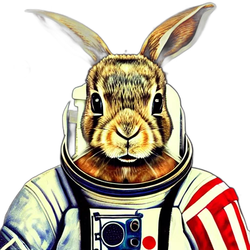 animal, robot, photorealistic, pixel art transparent PNG cut-out