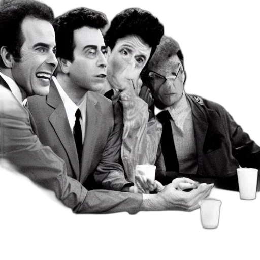 fire, outer space, seinfeld, black transparent PNG cut-out