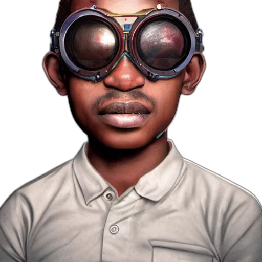 face, mask, staff, robot transparent PNG cut-out
