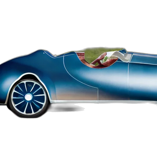 car, 3d render, concept art, photorealistic transparent PNG cut-out