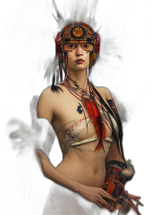 jewelry, staff, mask, crown transparent PNG cut-out