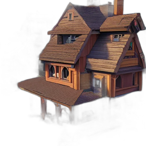 building, furniture, 3d render, concept art transparent PNG cut-out