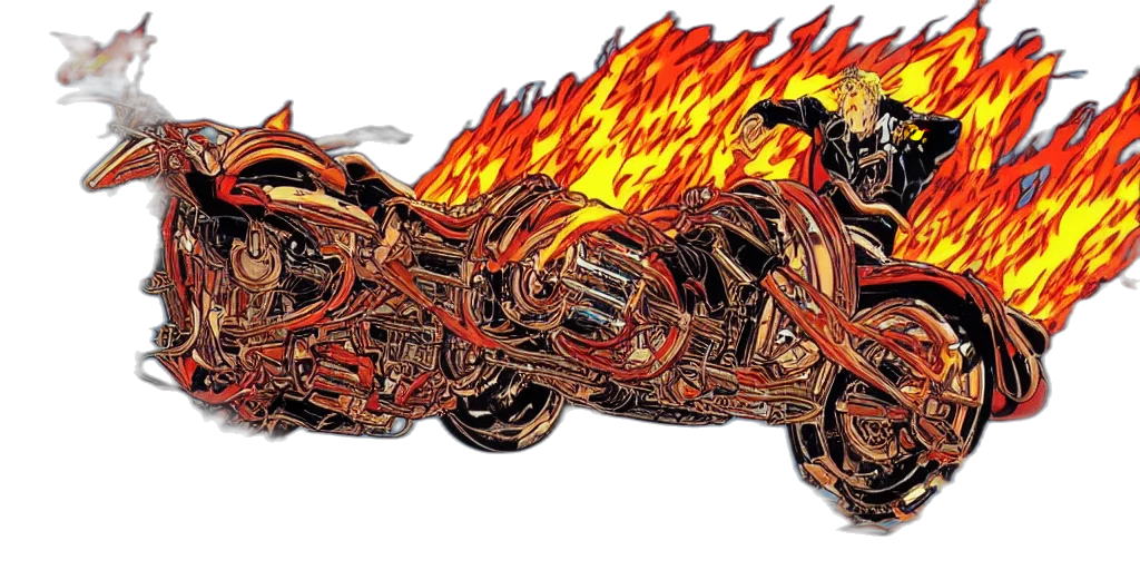 car, weapon, comic book art, concept art transparent PNG cut-out