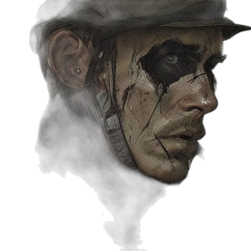 face, hat, mask, weapon transparent PNG cut-out