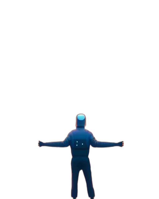 robot, jacket, creature, mask transparent PNG cut-out