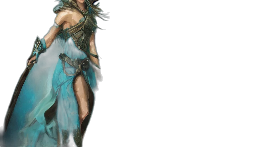 dress, sword, fantasy art, concept art transparent PNG cut-out