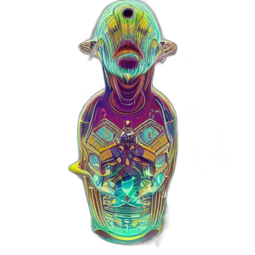 mask, face, robot, creature transparent PNG cut-out