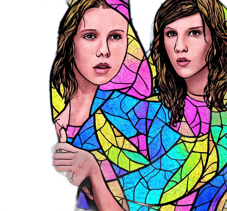 comic book art, cartoon, 3d render, pixel art transparent PNG cut-out