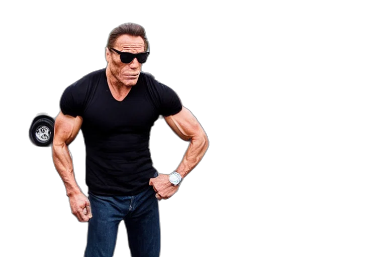 animal, weapon, jacket, jcvd transparent PNG cut-out