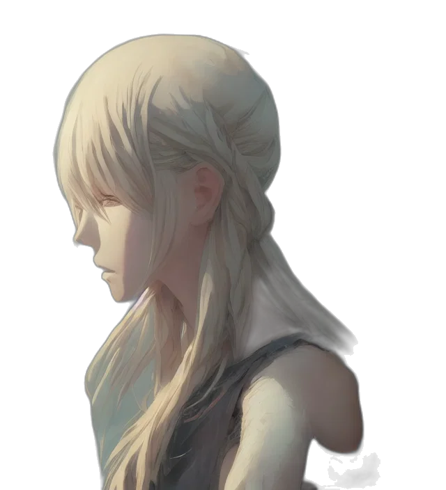 face, dragon, hair, crown transparent PNG cut-out