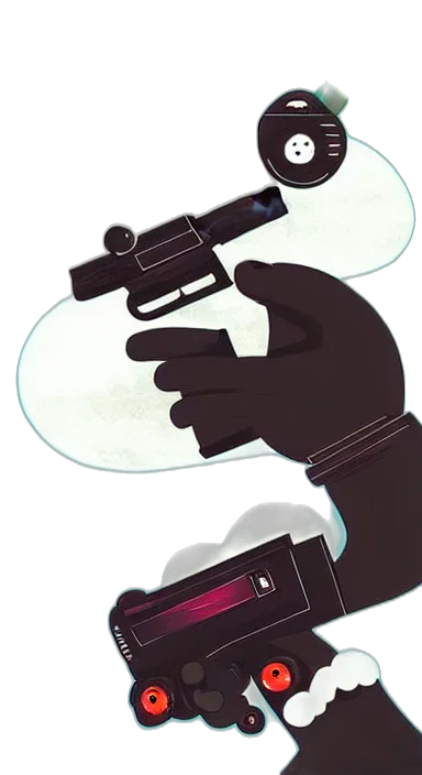 weapon, staff, robot, jewelry transparent PNG cut-out