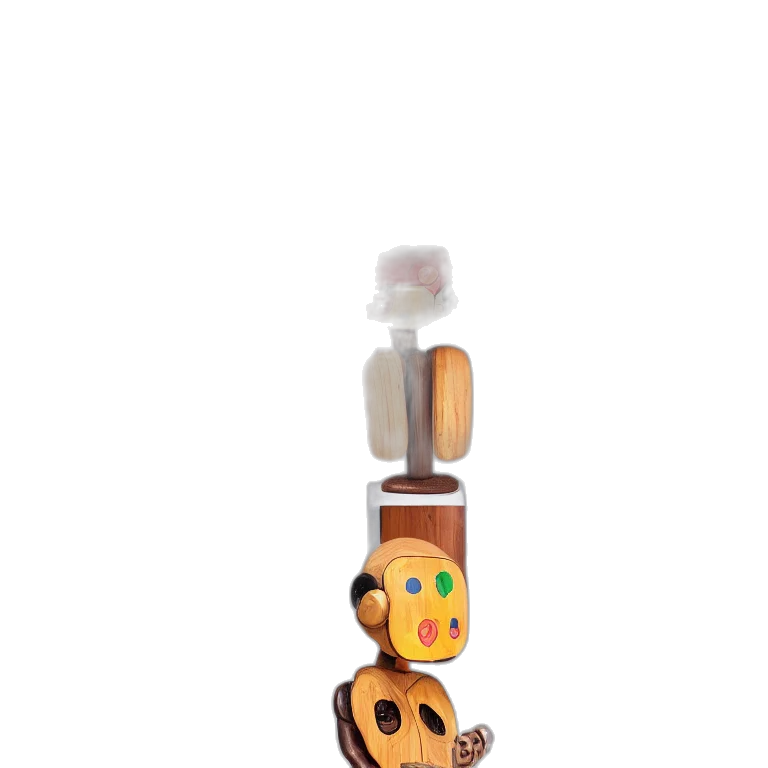 staff, jewelry, bottle, robot transparent PNG cut-out