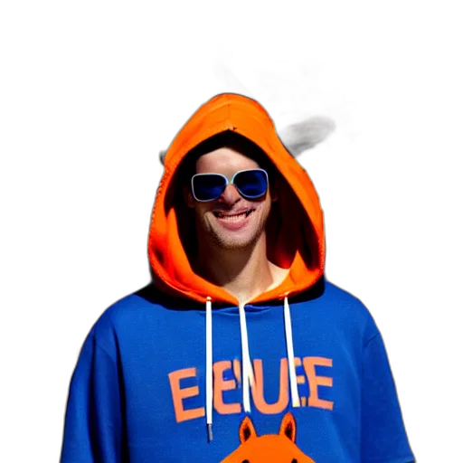 creature, jacket, hat, animal transparent PNG cut-out
