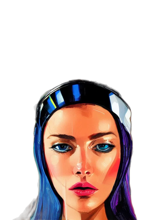 face, mask, robot, jewelry transparent PNG cut-out