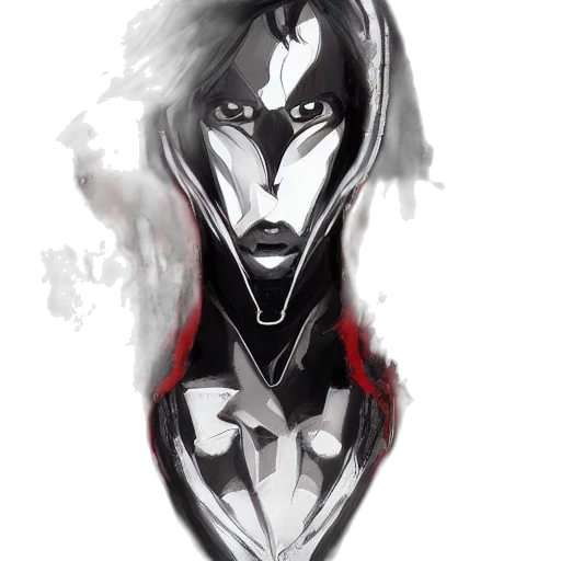mask, face, creature, concept art transparent PNG cut-out