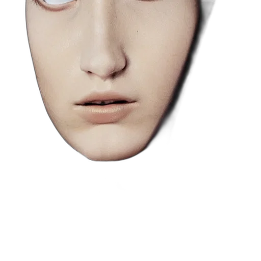 face, mask, robot, creature transparent PNG cut-out