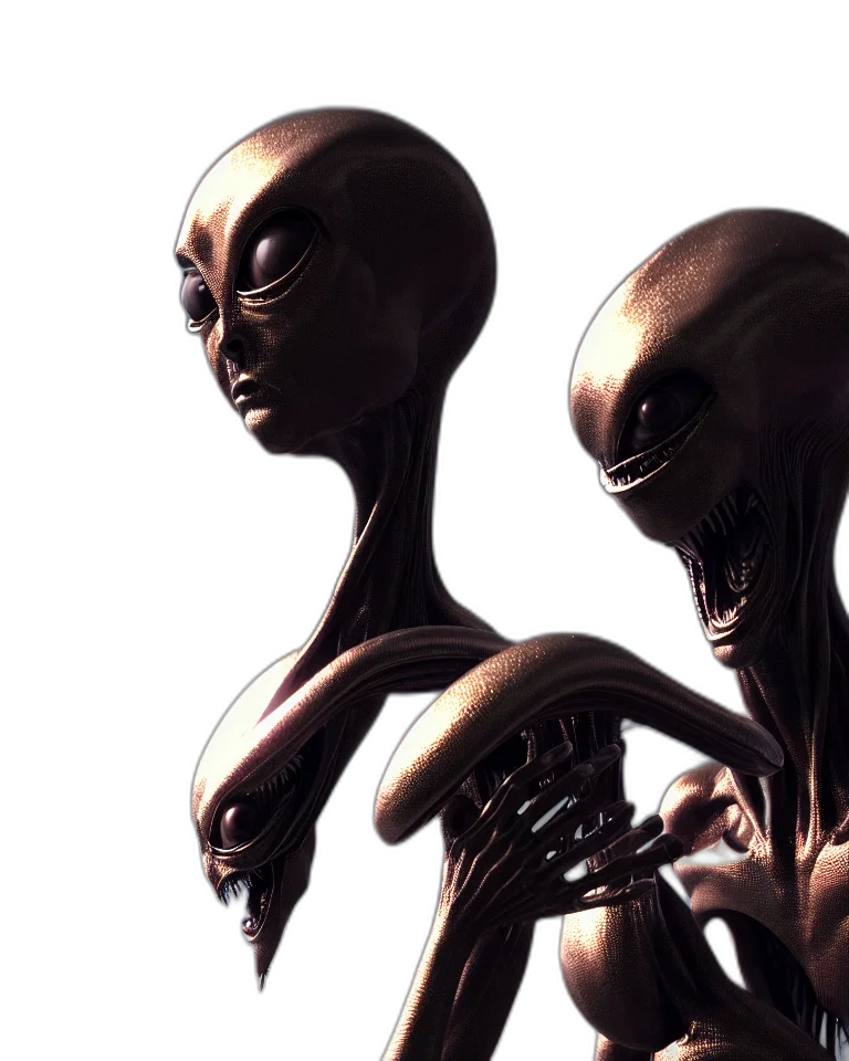 concept art, 3d render, outer space, epic transparent PNG cut-out