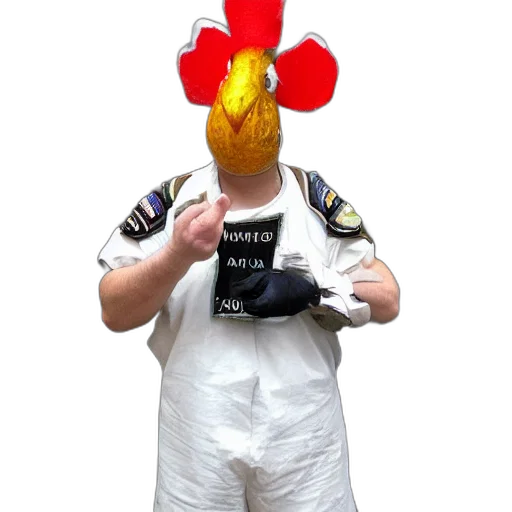 animal, staff, mask, hat transparent PNG cut-out