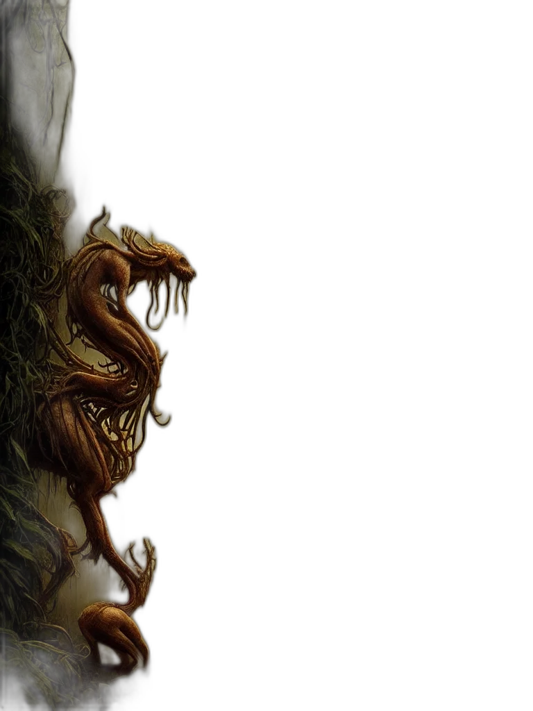 dragon, creature, face, mask transparent PNG cut-out