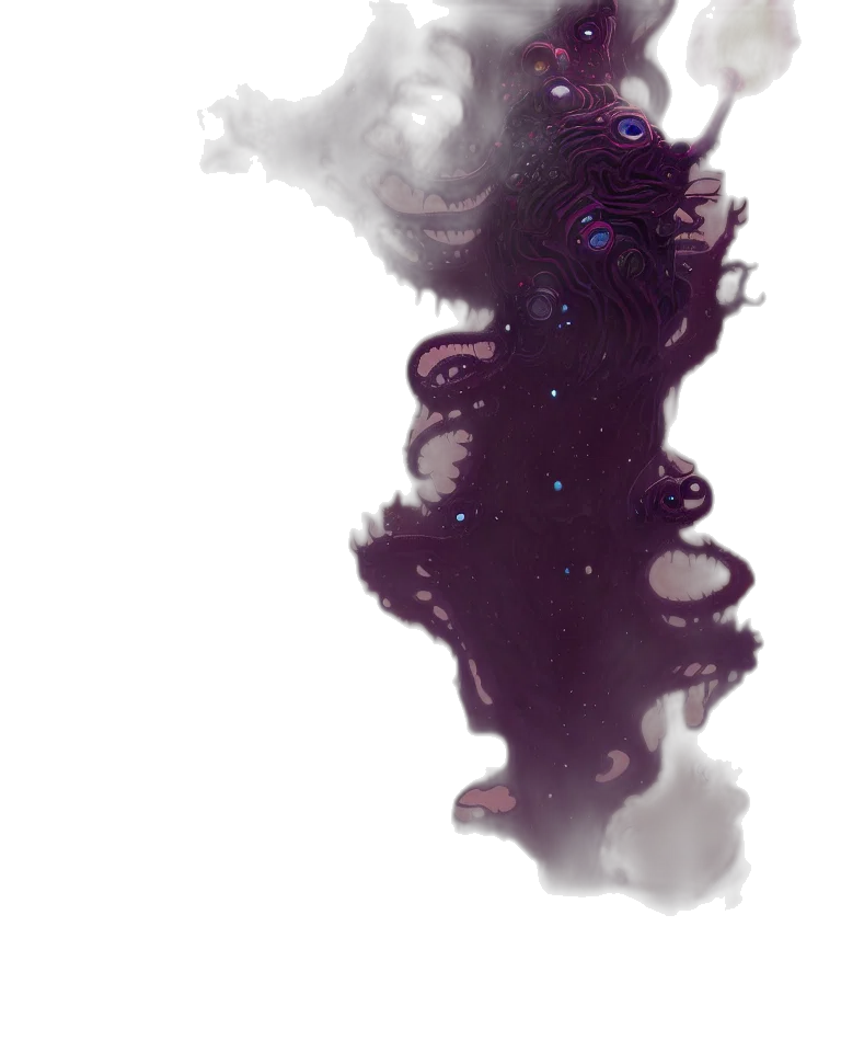 creature, dragon, crown, hair transparent PNG cut-out