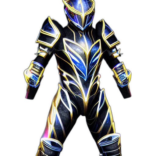 robot, concept art, 3d render, cyberpunk transparent PNG cut-out