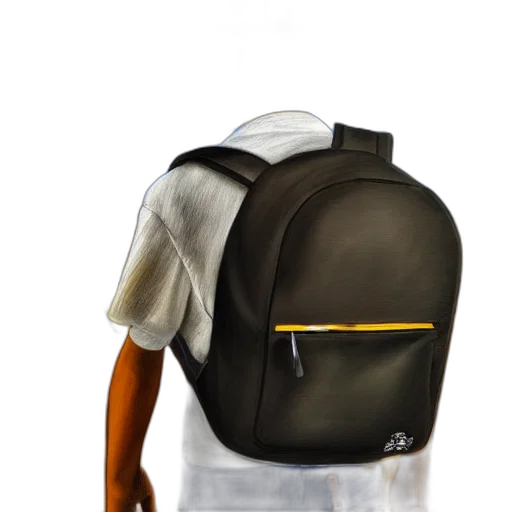 jacket, staff, hat, robot transparent PNG cut-out