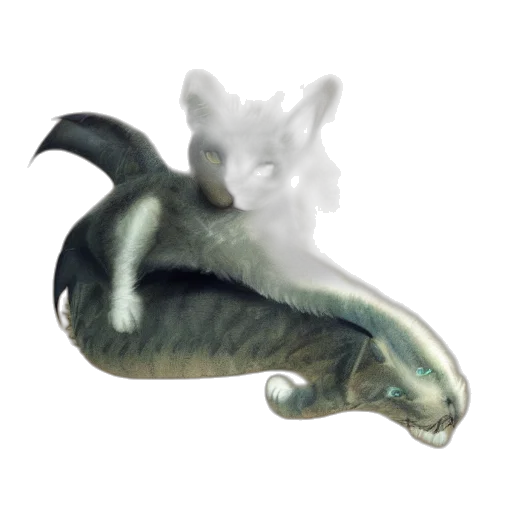 dragon, creature, animal, staff transparent PNG cut-out