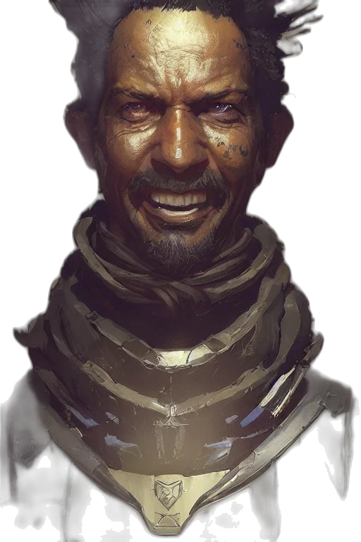 face, mask, staff, robot transparent PNG cut-out